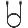 Aisens Cable USB 3.2 Gen2x2 USB-C a USB-C 20Gbps 100W Negro 1m